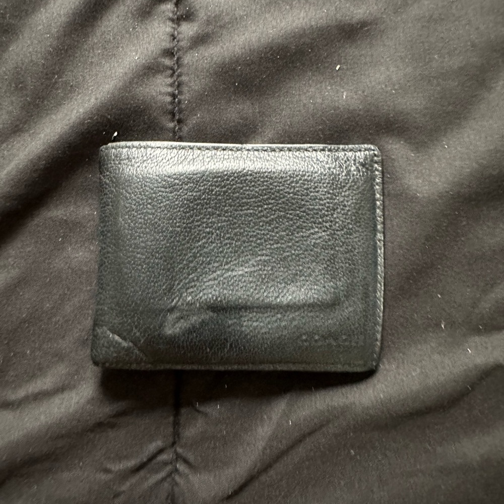 Men’s Coach Leather Wallet